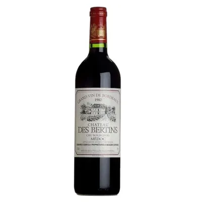 Chateau des Bertins Medoc 2020 750 mL