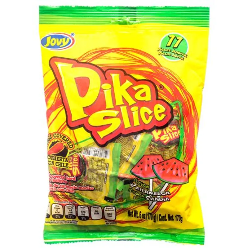Jovy Pika Slice Watermelon Chili Lollipops view 1