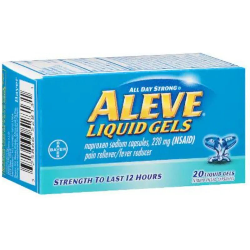 Aleve Liquid Gels view 1