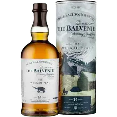 The Balvenie The Week of Peat Single Malt Scotch Whisky 14 Year 750mL