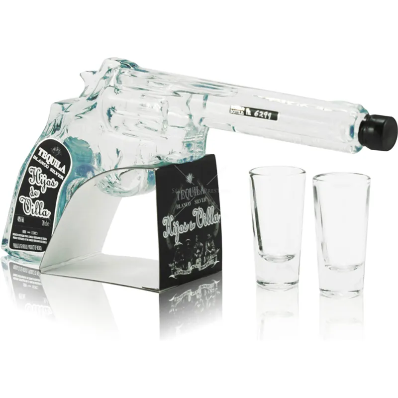 Hijos De Villa Silver Tequila Revolver view 1