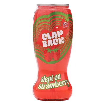 ClapBack Slept On Strawberry 375 mL