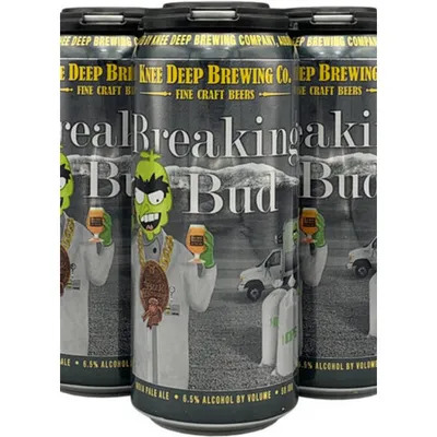 Knee Deep Breaking Bud IPA 4x 16oz Cans
