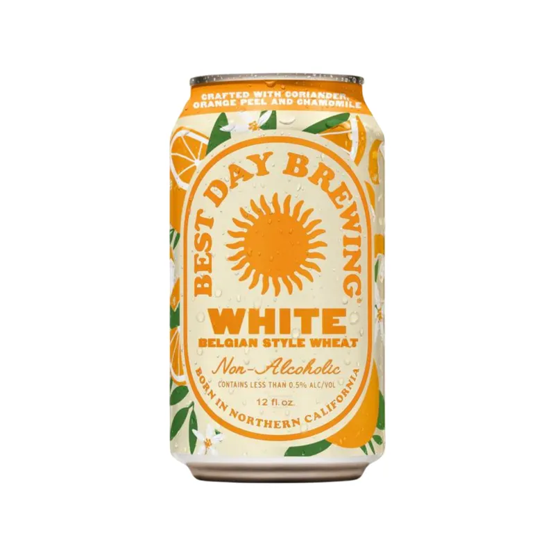 Best Day Brewing Non-Alcoholic White Belgian Style Wheat view 1