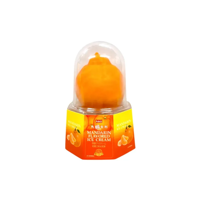 Aiko Mandarin Flavored Ice Cream view 1