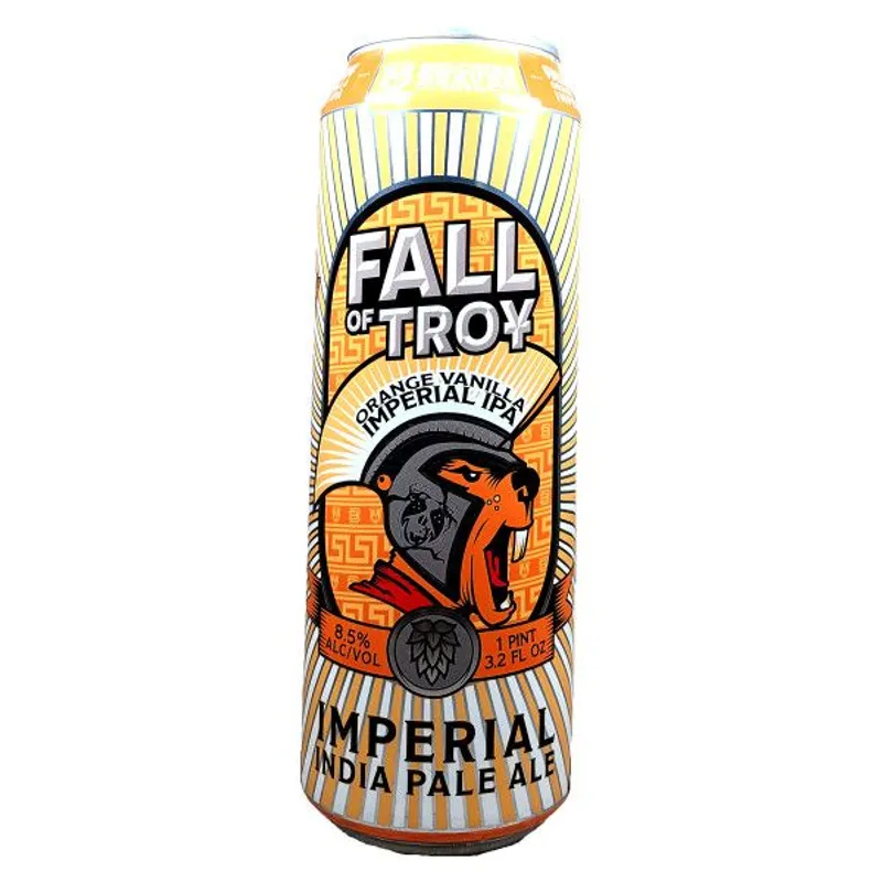 Belching Beaver Fall of Troy Imperial India Pale Ale Orange Vanilla view 1