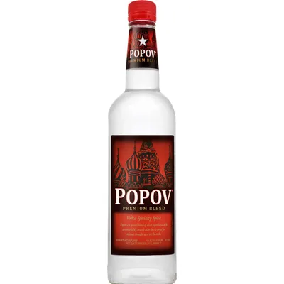 Popov Vodka 750mL
