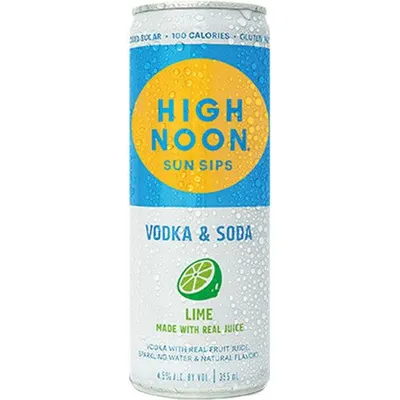 High Noon Lime Hard Seltzer 355ml Can