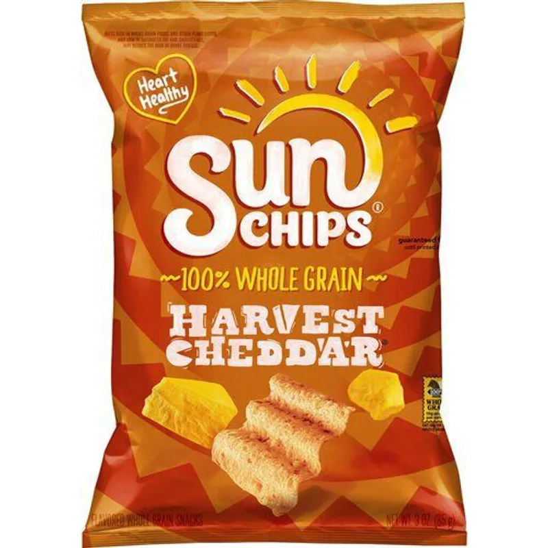 Sun Chips Harvest Cheddar view 1