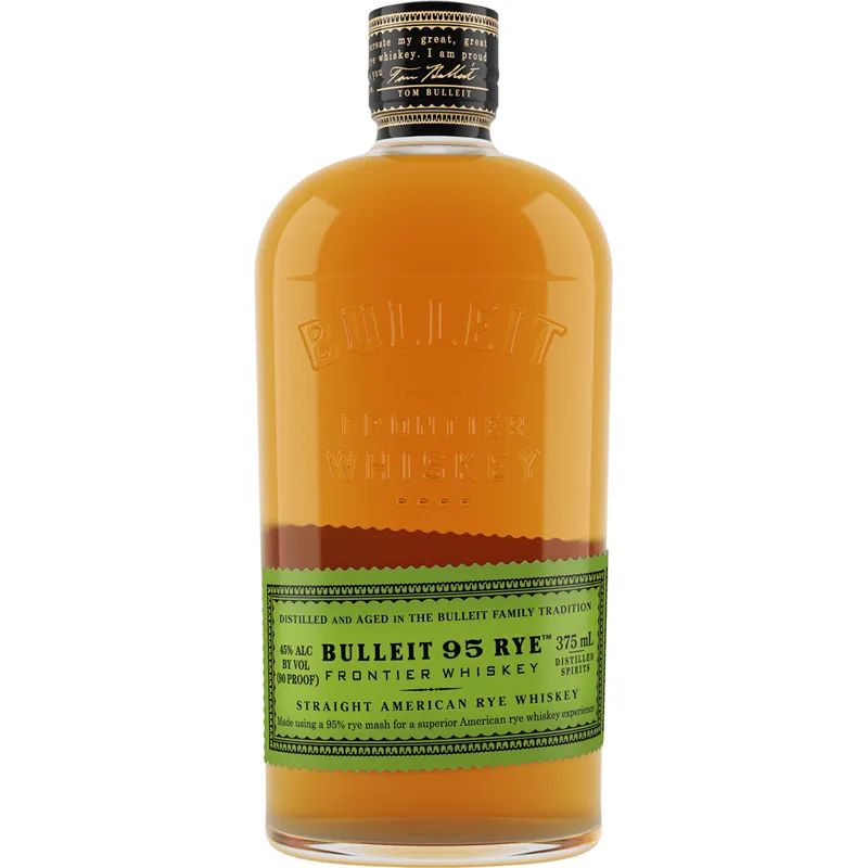 Bulleit 95 Frontier Whiskey Small Batch Straight 95% Rye Mash Whiskey view 1