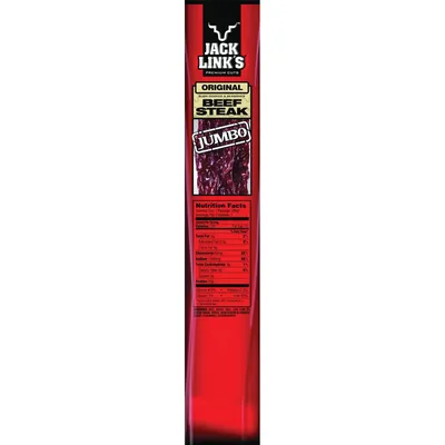 Jack Link's Beef Steak Original - Jumbo 2 oz Clip Strip