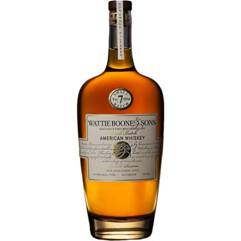 Wattie Boone & Sons 7 Year Aged view 1