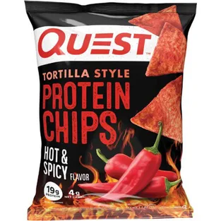 Quest Tortilla Style Protein Chips Hot & Spicy