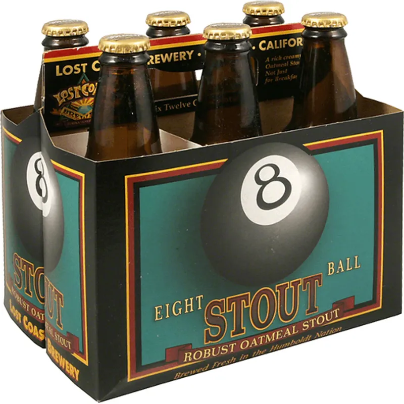 Lost Coast 8-ball Stout view 1