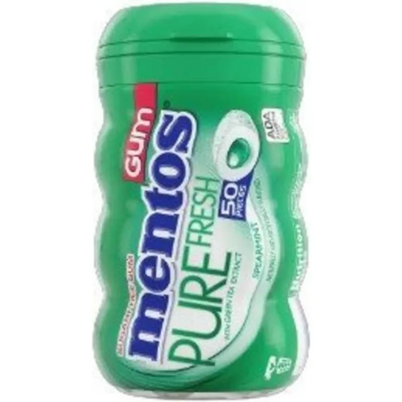 Mentos Spearmint Gum view 1