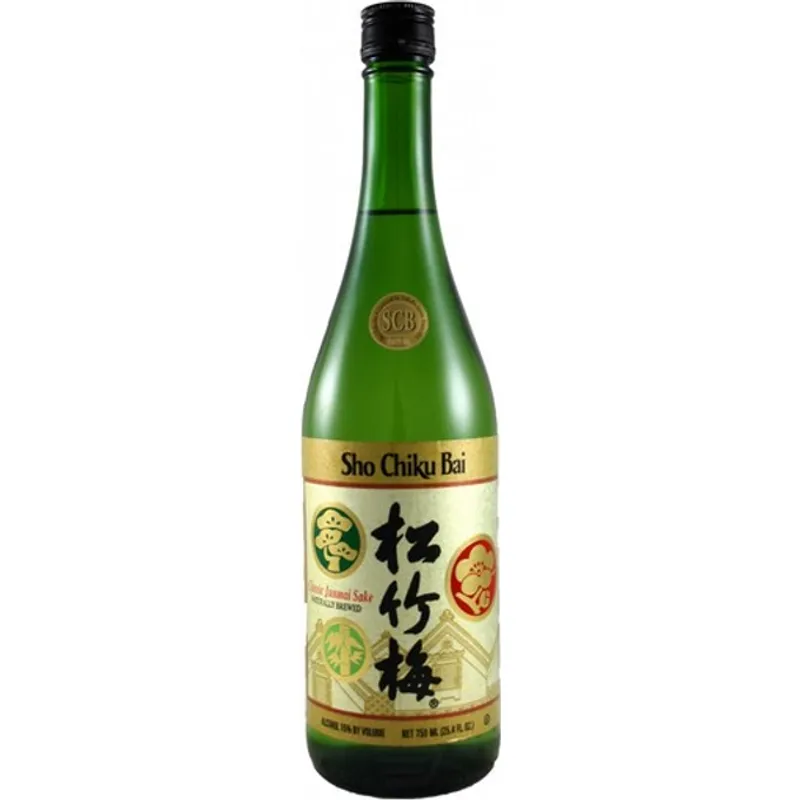Sho Chiku Bai Junmai Nigori Sake Rice Wine view 1