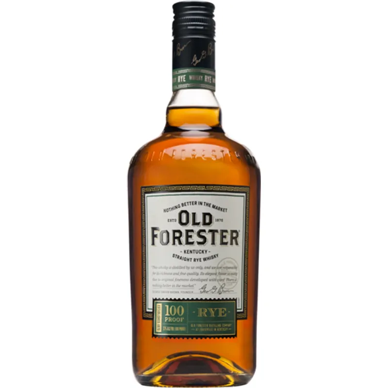 Old Forester Kentucky Straight Rye Whiskey view 1