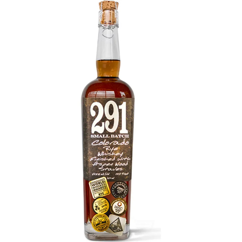 291 Colorado Whiskey Aspen Stave Finish view 1