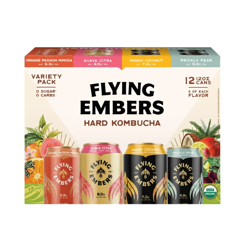 Flying Embers Hard Kombucha Variety view 1
