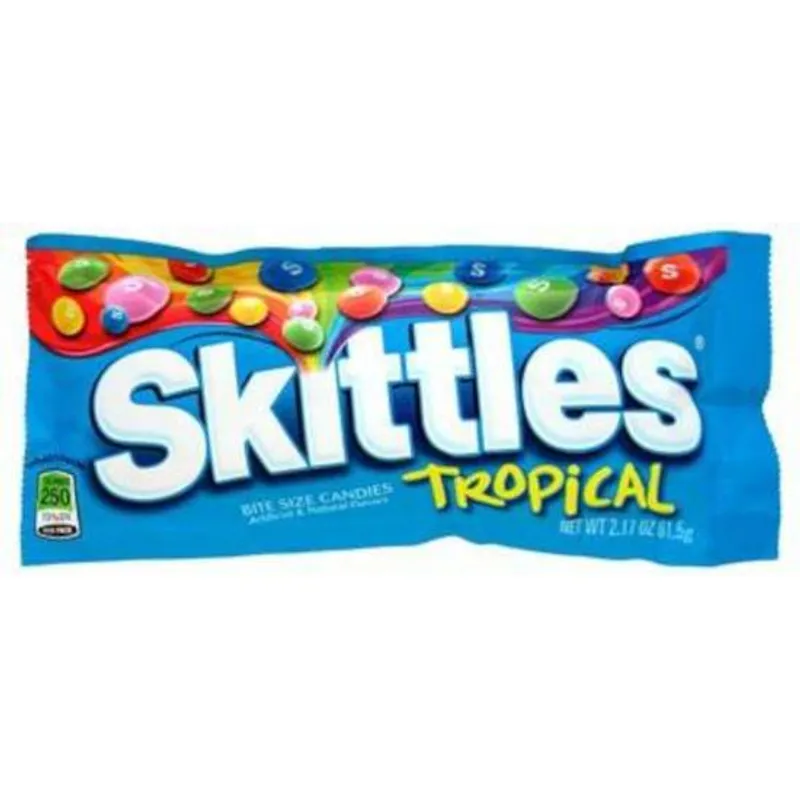 Skittles Bite Size Tropical Candies view 1