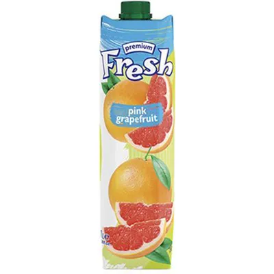 Premium Fresh Pink Grapefruit Juice 1L Carton