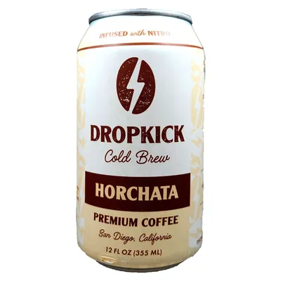 DropKick Horchata Cold Brew Coffee 12 oz Can