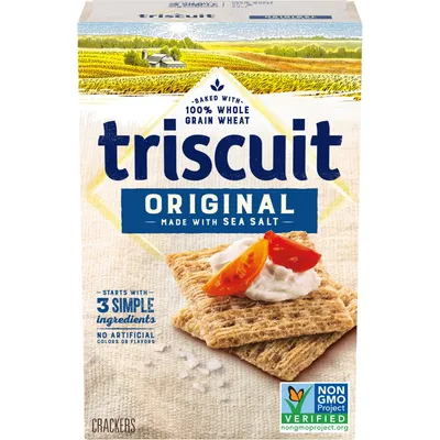 Triscuits Whole Grain Wheat Original 8.5oz Box