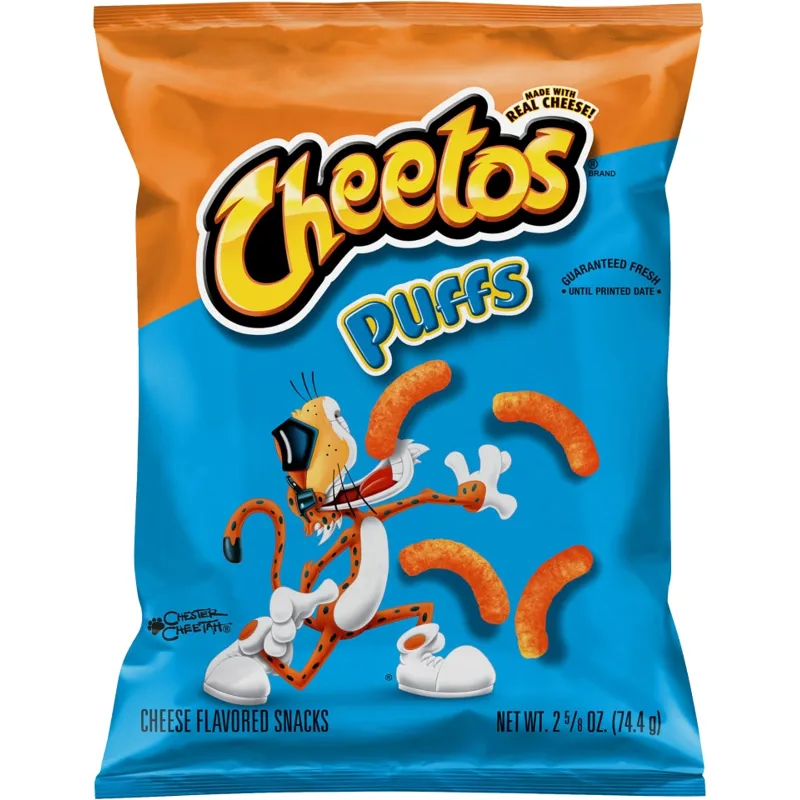 Cheetos Puffs, Cheese Flavored Snacks view 1
