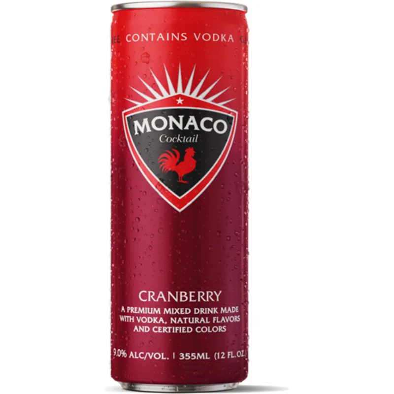 Monaco Cocktails Cranberry view 1