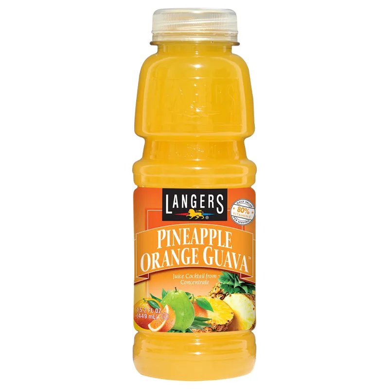 Langers Pineapple Orange Guava Juice view 1