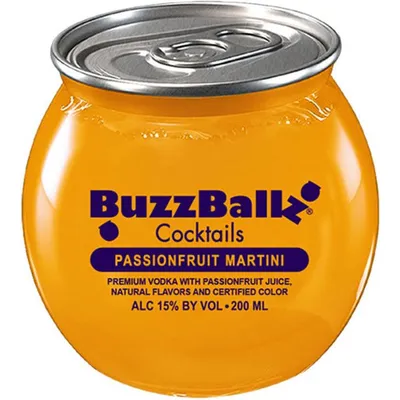 Buzzballz Passionfruit Martini 200mL
