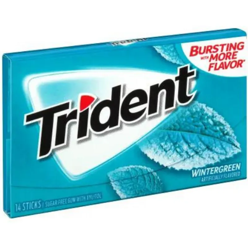 Trident Sugarfree Wintergreen Gum view 1