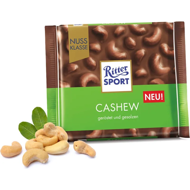 Ritter Sport Cashew Chocolate Count view 1