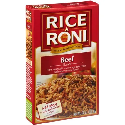 Rice A Roni Beef Flavor Rice 6.8oz Count