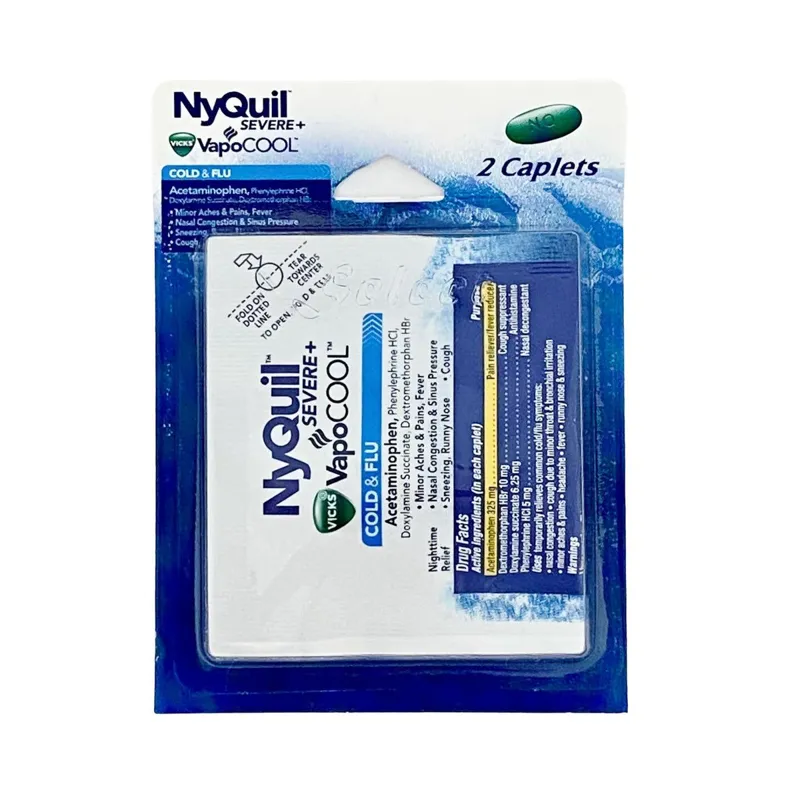 Vicks NyQuil Severe VapoCool view 1