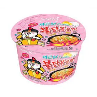 Samyang Hot Chicken Ramen Carbonara Flavor Big Bowl