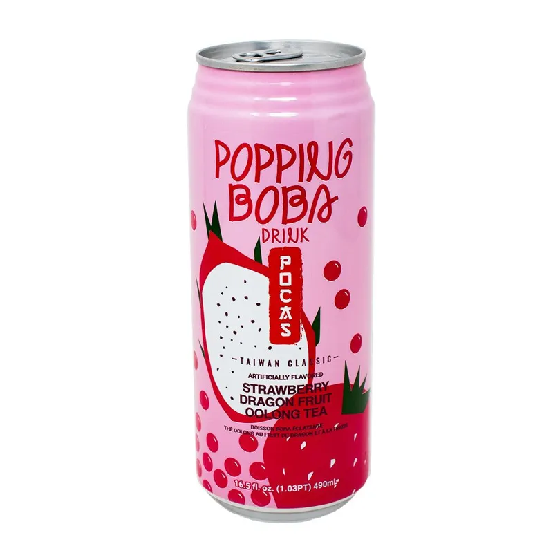 Pocas Popping Boba Mixed Berry Hibiscus Tea view 1