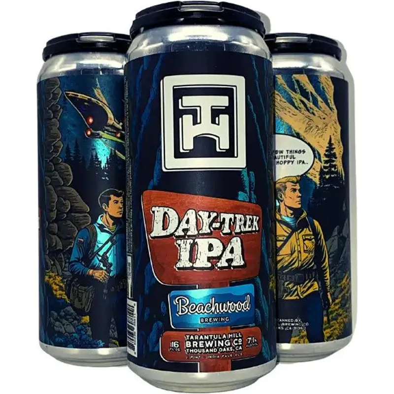 Beachwood Brewing Tarantula Hill Day-trek IPA view 1