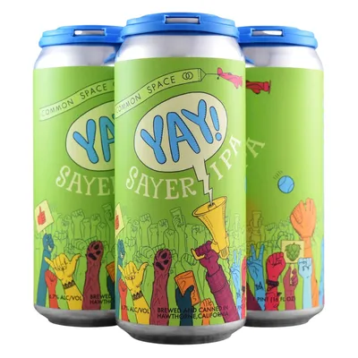 Common Space Yay Sayer IPA 4-pack 16oz cans