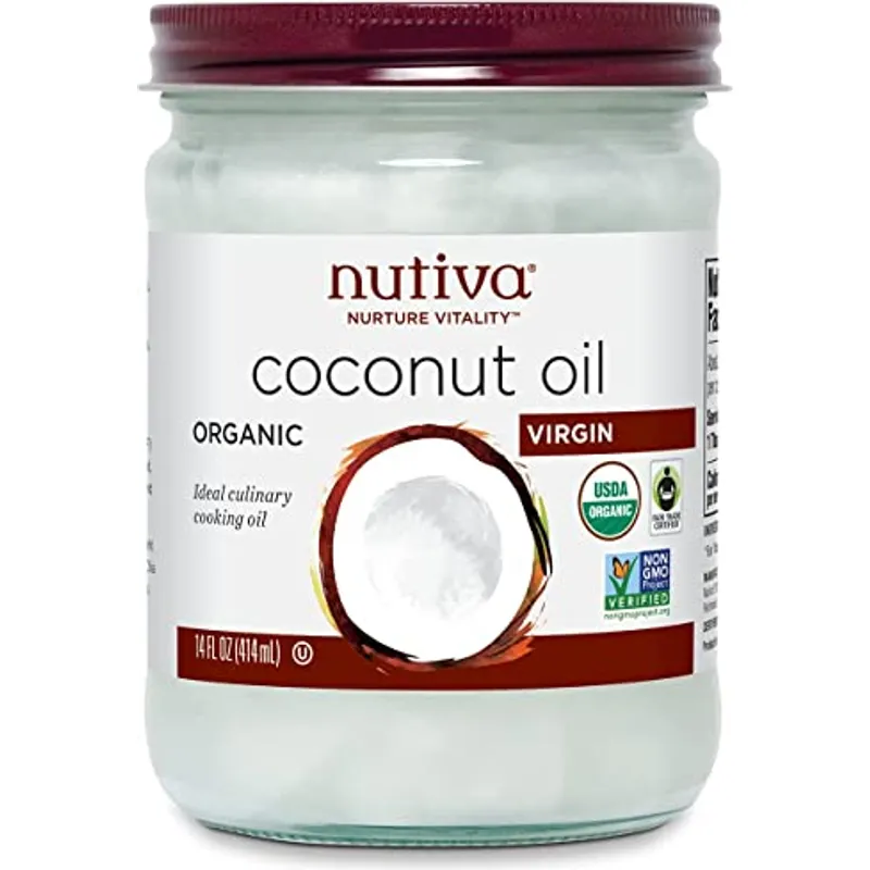 Nutiva Coconut Oil Virgin view 1