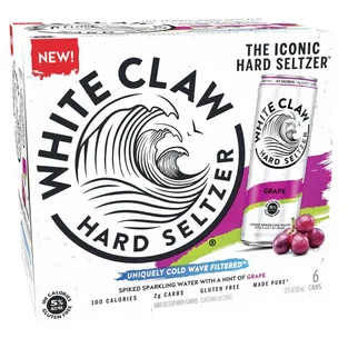 White Claw Hard Seltzer Grape