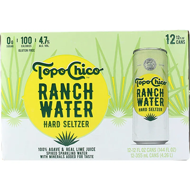 Topo Chico Hard Seltzer Ranch Water view 1