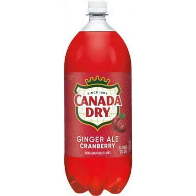 Canada Dry Cranberry Ginger Ale 2 L