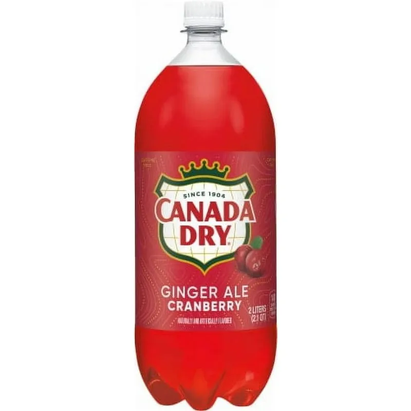 Canada Dry Cranberry Ginger Ale view 1