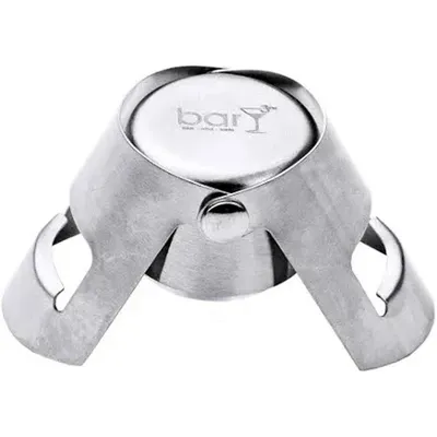 BarY3 Silver Stainless Steel Bottle Stopper