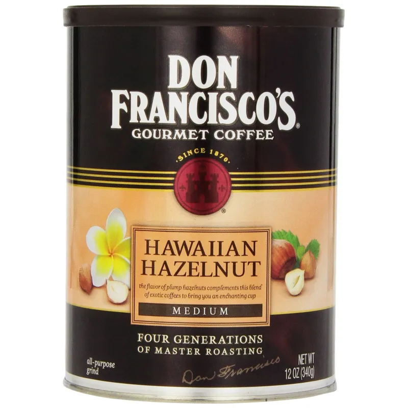 Don Francisco's Hawaiian Hazelnut Medium Roast Ground Coffee view 1