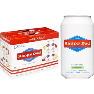 Happy Dad Hard Seltzer Variety