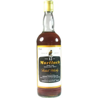 Mortlach 12 Year Old Single Malt Scotch Whisky, 750 ml (57.1% ABV)