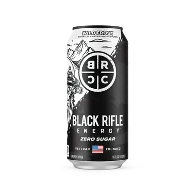 Black Rifle Energy Drink Wild Frost Zero Sugar 16 oz Can