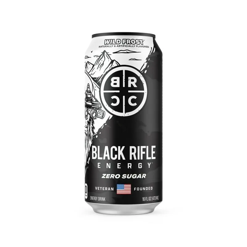 Black Rifle Energy Drink Wild Frost Zero Sugar view 1